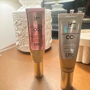 TWO PRODUCTS FOR ONE - IT Cosmetics CC+ IT Cosmetics CC Illumination (Medium)